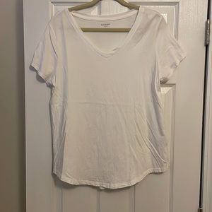 White V-Neck t-shirt